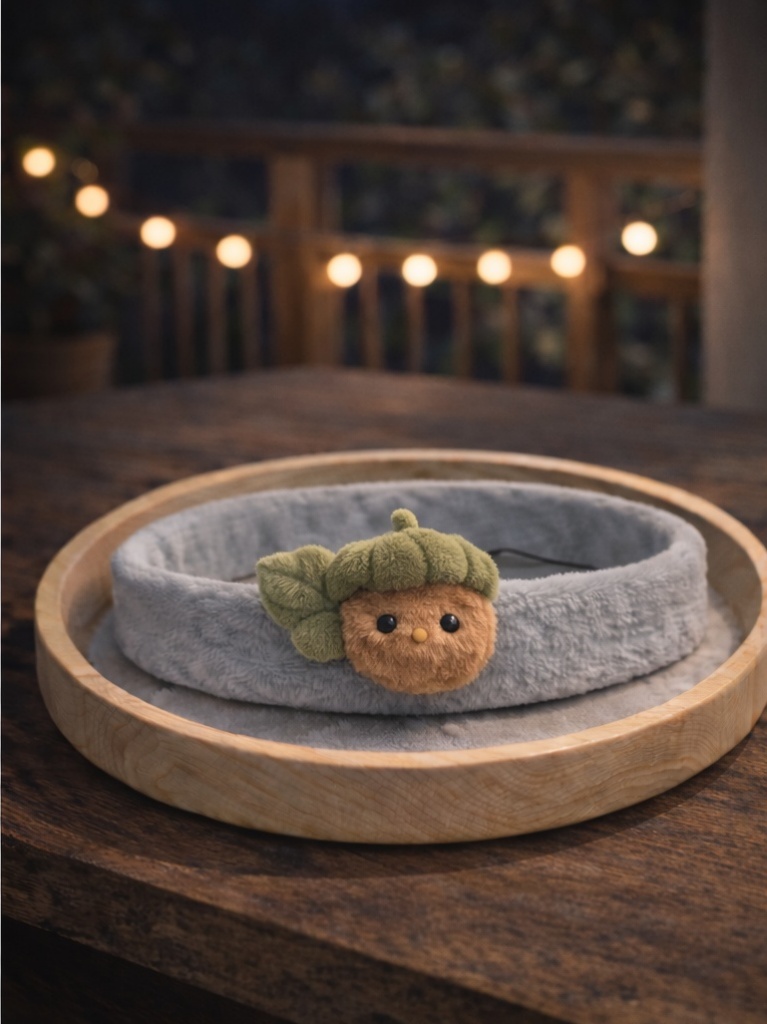 Adorable Acorn Baby Headband - Perfect for Fall