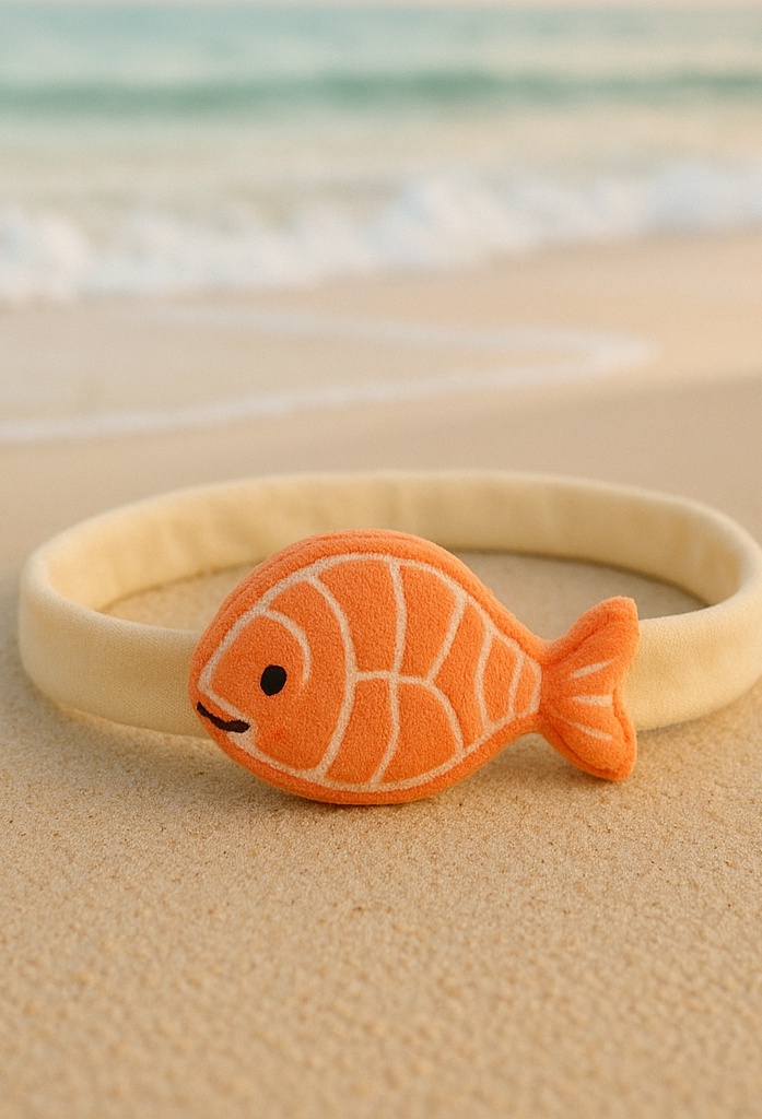 Salmon Sushi Baby Headband – Unique Japanese Style for Themed Outfits