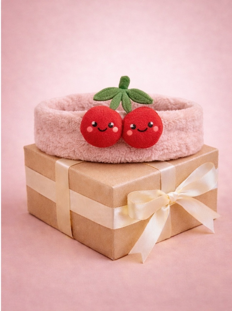 Cinta para bebé con diseño de cerezas – perfecta para regalos promocionales y ventas al por mayor