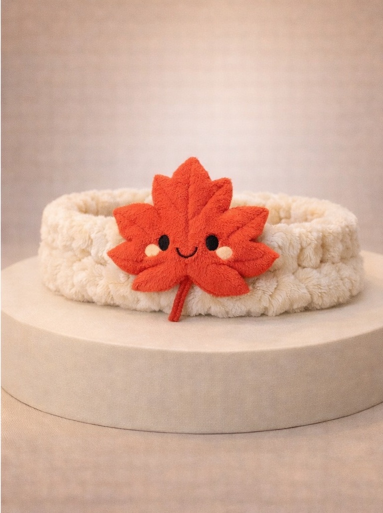 Bandeau bébé feuille d’érable rouge – Apprécié par les clients B2B