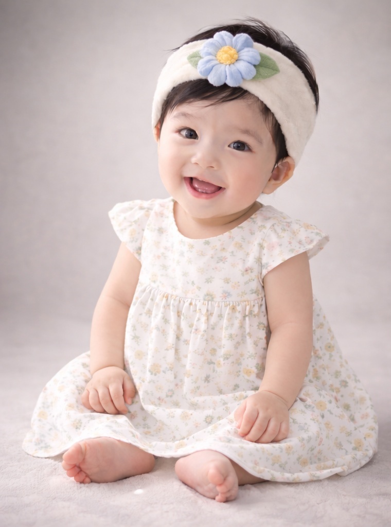 Carrot, Daisy & Cactus Cartoon Plush Headband – Adorable Gift Box for Baby Brands