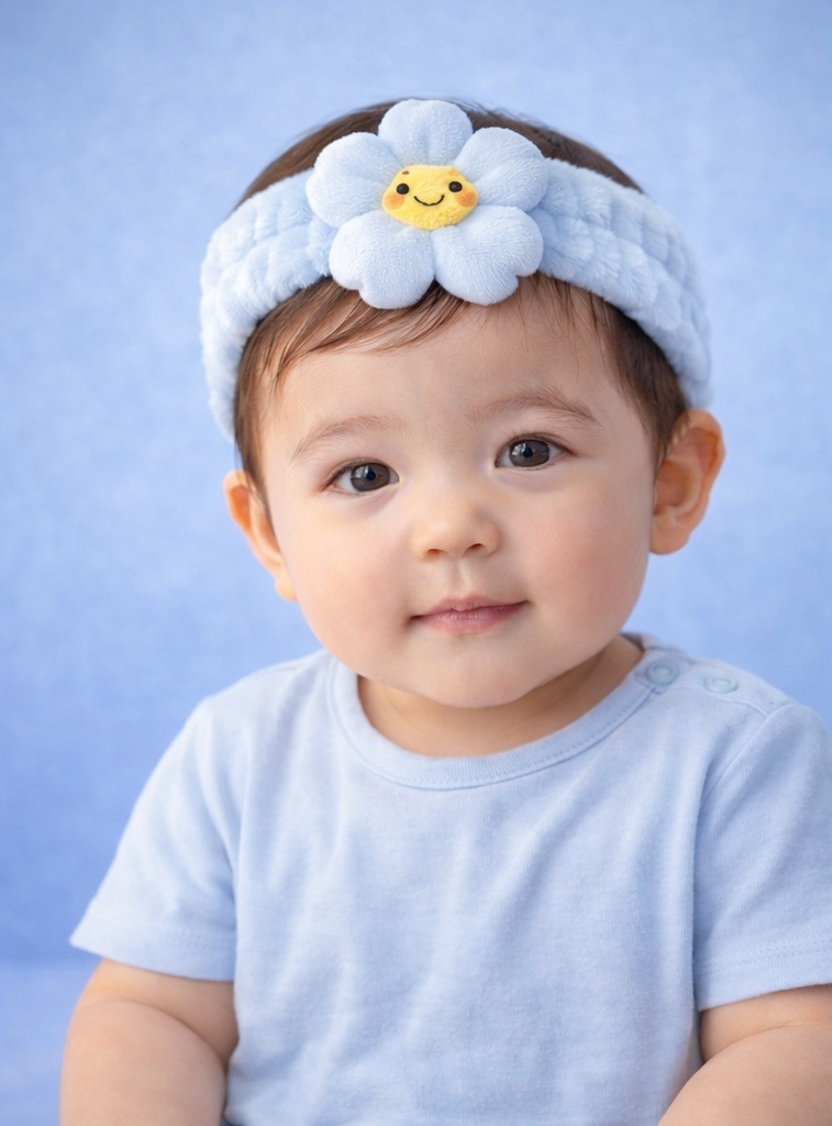 Bandeaux bébé mignons avec personnages joyeux – Parfaits pour les magasins et cadeaux B2B