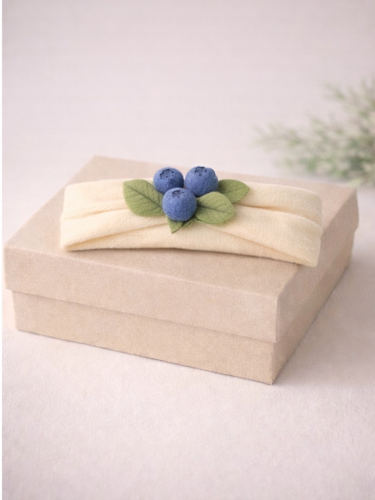 Blueberry Baby Headband – Fresh, Nature-Inspired Look for Boutique Collections