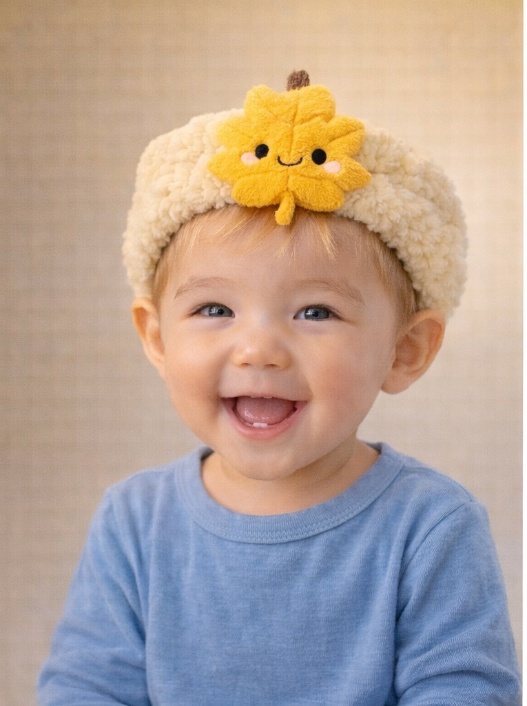 Bandeau pour bébé avec motif de fleur mignon