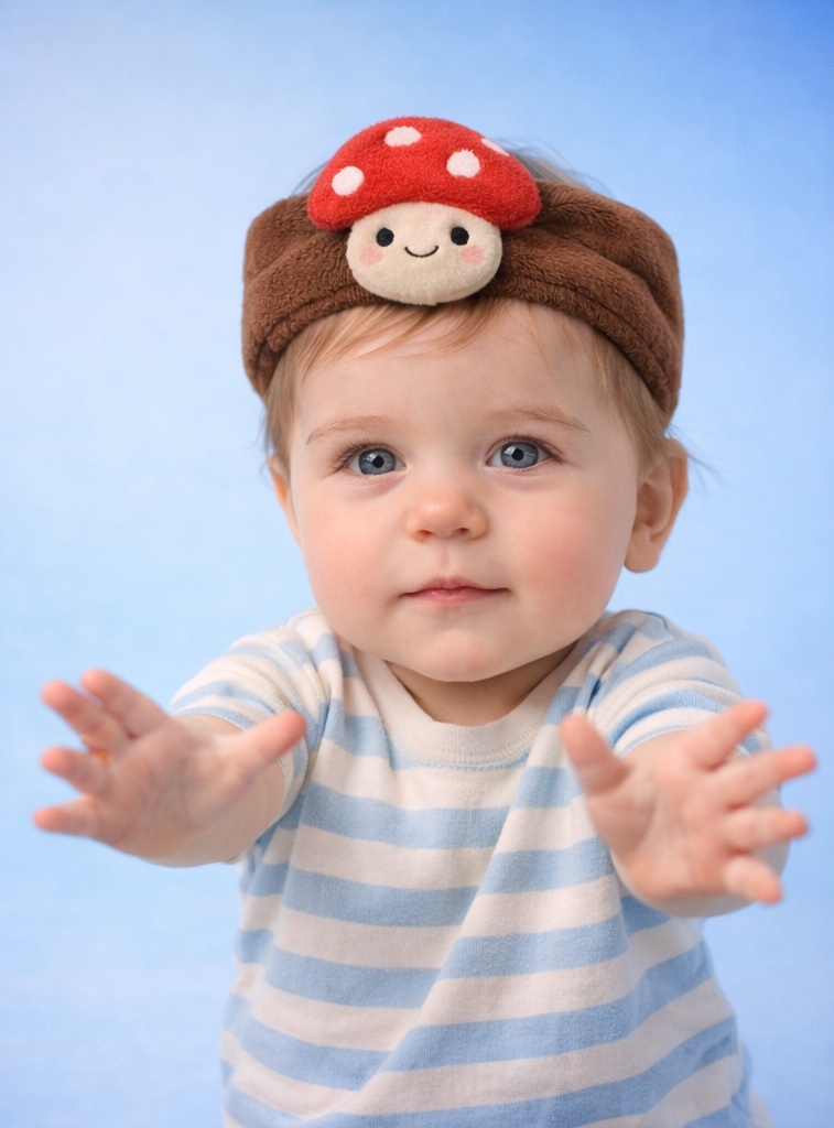 Faixas de cabelo para bebê com personagens encantadores – Destaque para lojas e presente
