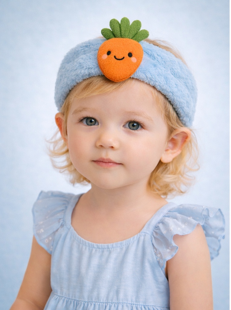 Niedliches Baby-Haarband mit Blumenmuster