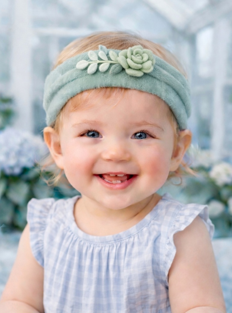 Diademas para bebés con estilo natural – Producto ideal para clientes B2B