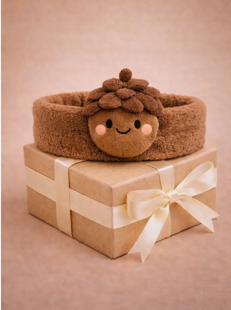 Faixa de bebê com design fofo de flores