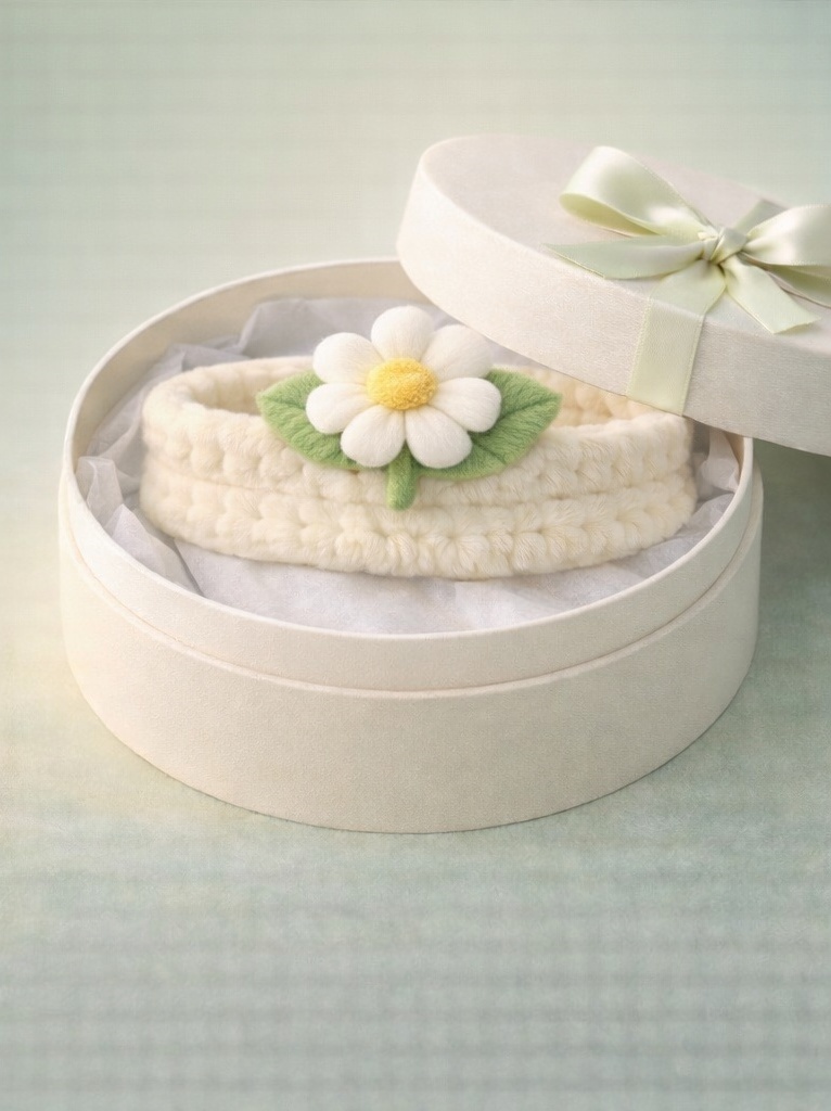 Niedliches Baby-Stirnband mit Gänseblümchen – Weich, elastisch und perfekt für den täglichen Gebrauch