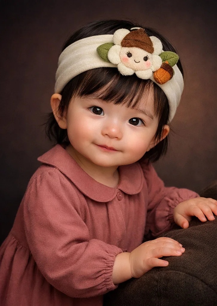 Diadema para bebé con muñeca de peluche para compradores B2B