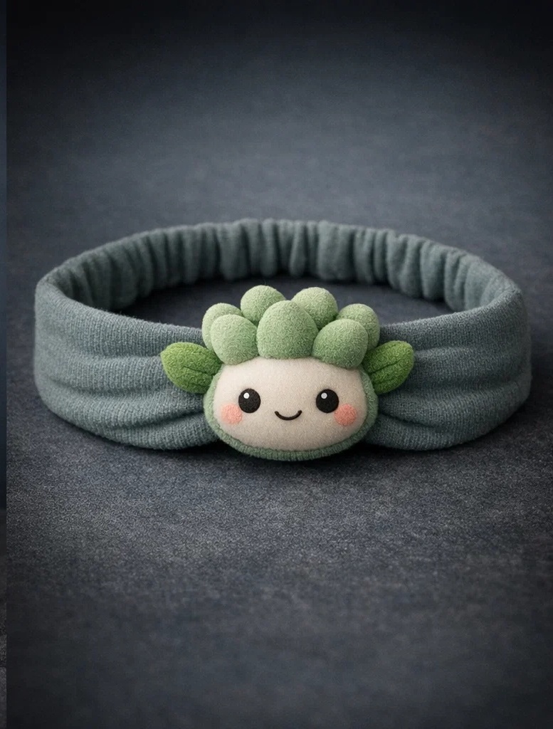 Bandeau pour bébé avec poupée mignonne pour un usage quotidien