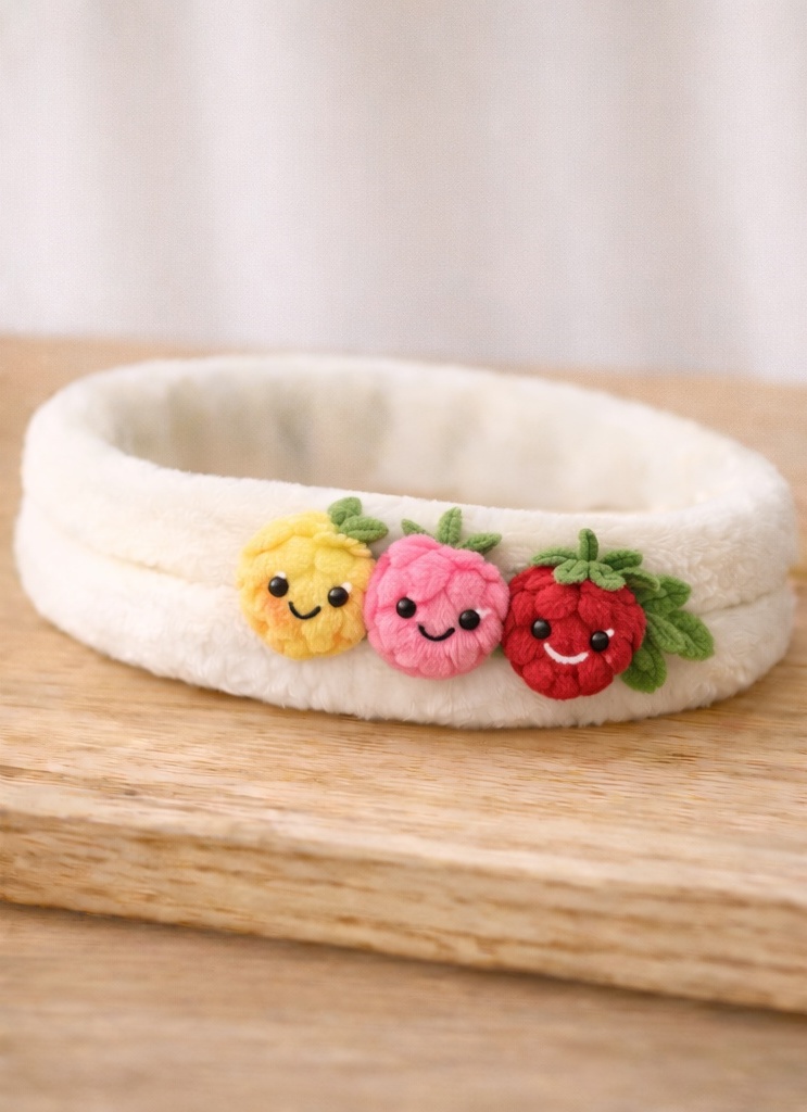 Fruit Theme Baby Girl Headwraps – Ultra-Soft Fabric – Wholesale Pack for Newborn Accessories