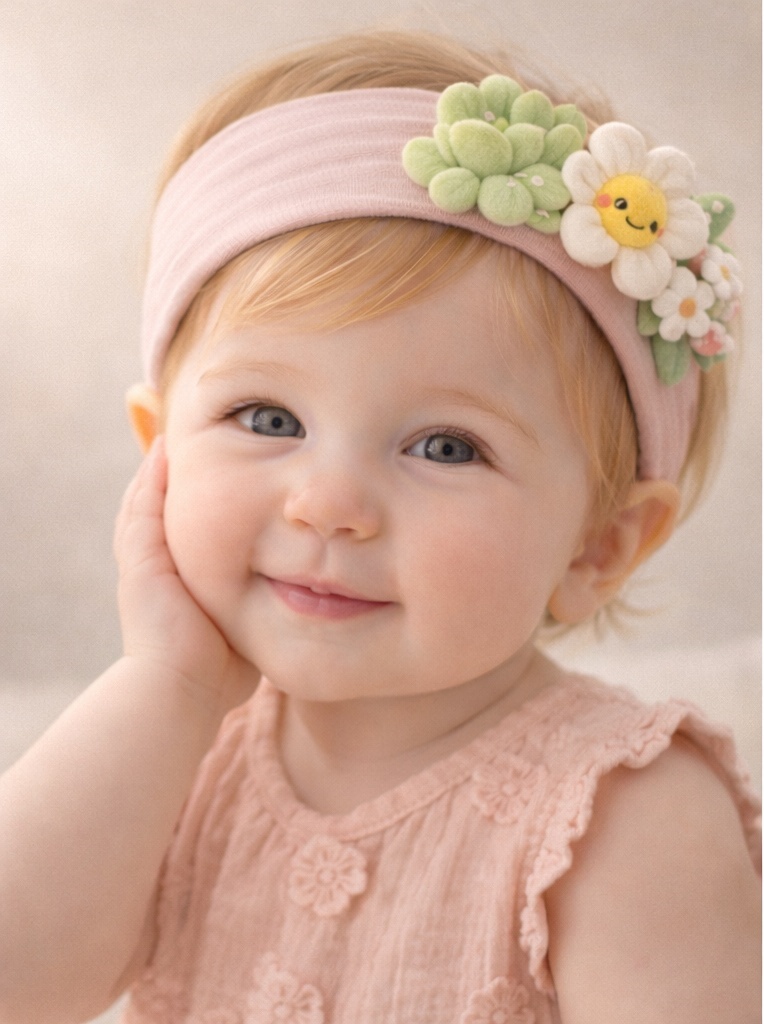Diadema para Bebé con Muñeco de Felpa OEM – Mayorista y Marca Blanca