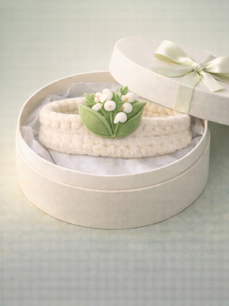 Bandeau bébé plante en pot – Design doux et nature qui fait craquer les parents