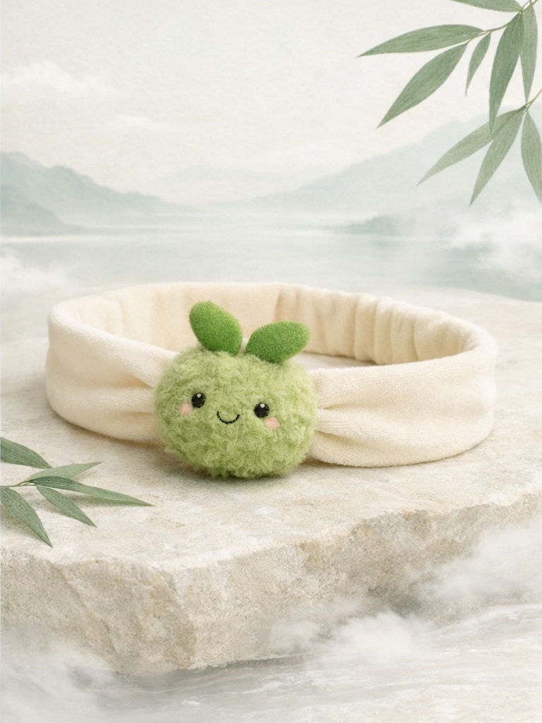 Charming Green Apple Baby Headband - Fresh and Cute
