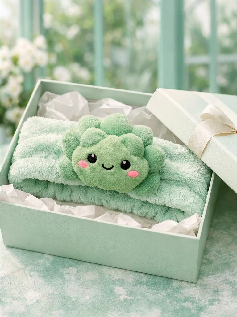 Kawaii Succulent Plush Baby Headband – Bestselling Baby Hairband for Baby Boutiques