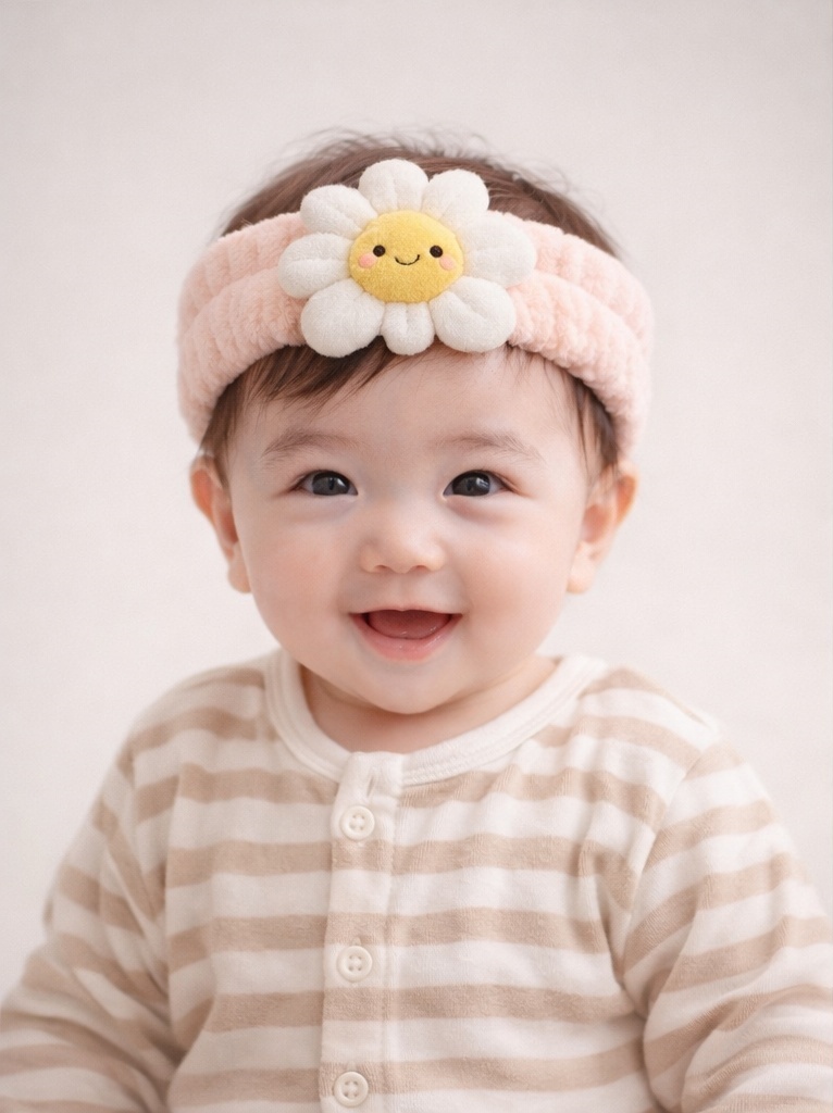 Baby-Stirnband mit Maiglöckchen – Niedliches Design für besondere Geschenkideen
