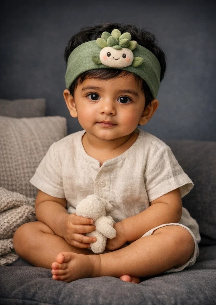 Süßes Baby Puppen Stirnband für den täglichen Gebrauch