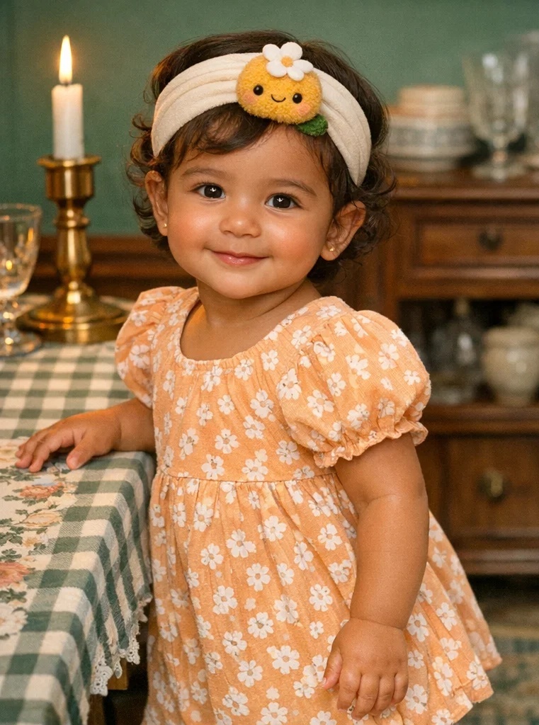 Faixa de cabelo para bebê com flor de pelúcia, ideal para boutiques e presentes