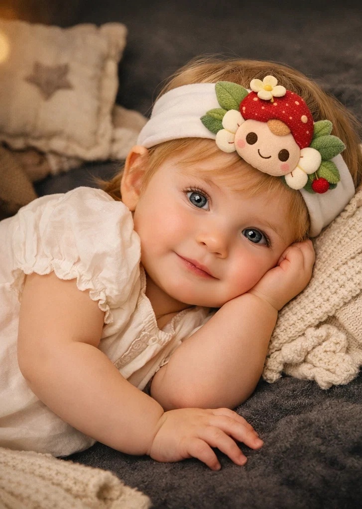 Les bandeaux pour bébé avec poupée mignonne – un must pour les détaillants