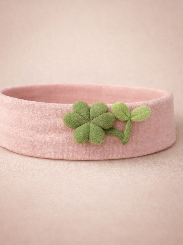 Diadema para Bebé con Muñeco de Felpa (Motivo: Tres Duendecitos Verdes) | Mayoristas OEM/ODM