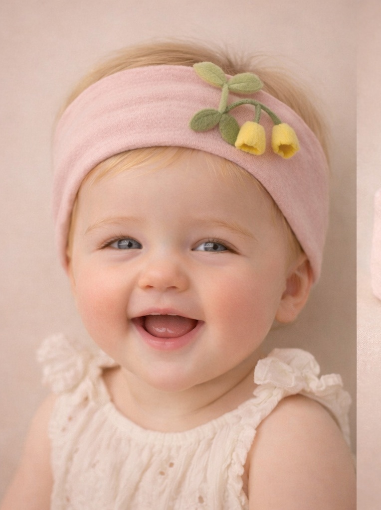 Bandeau bébé forêt enchantée – Produit B2B OEM