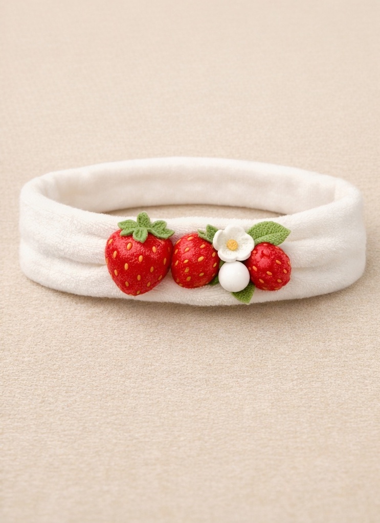 Colorful Infant Headbands with Embroidered Dolls – Easy to Wear & Gentle on Skin – Ideal for Gift Sets