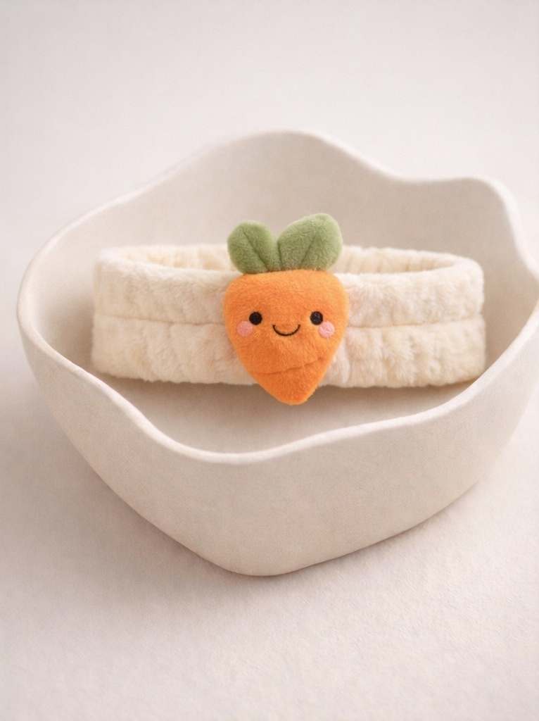 Bandeau pour bébé avec panier de carottes – Cadeau irrésistible pour les boutiques B2B