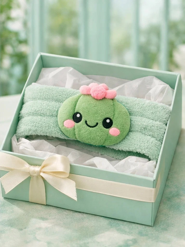 Cute Succulent Flower Baby Headband – Soft Baby Hair Accessory for Boutique Collections