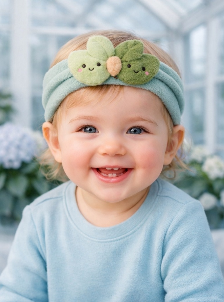 Bandeaux bébé mignons avec poupées en peluche : Appréciés des clients B2B