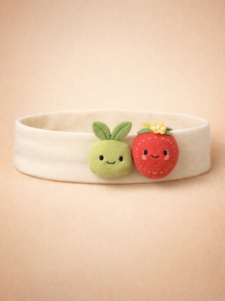 Private Label Baby Fruit Doll Headband – Fast-Selling Kawaii Design for Retailers