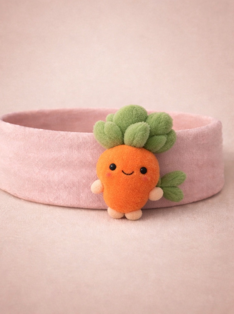 OEM Carrot Baby Doll Headband – Trendy Seasonal Bestseller for Baby Stores