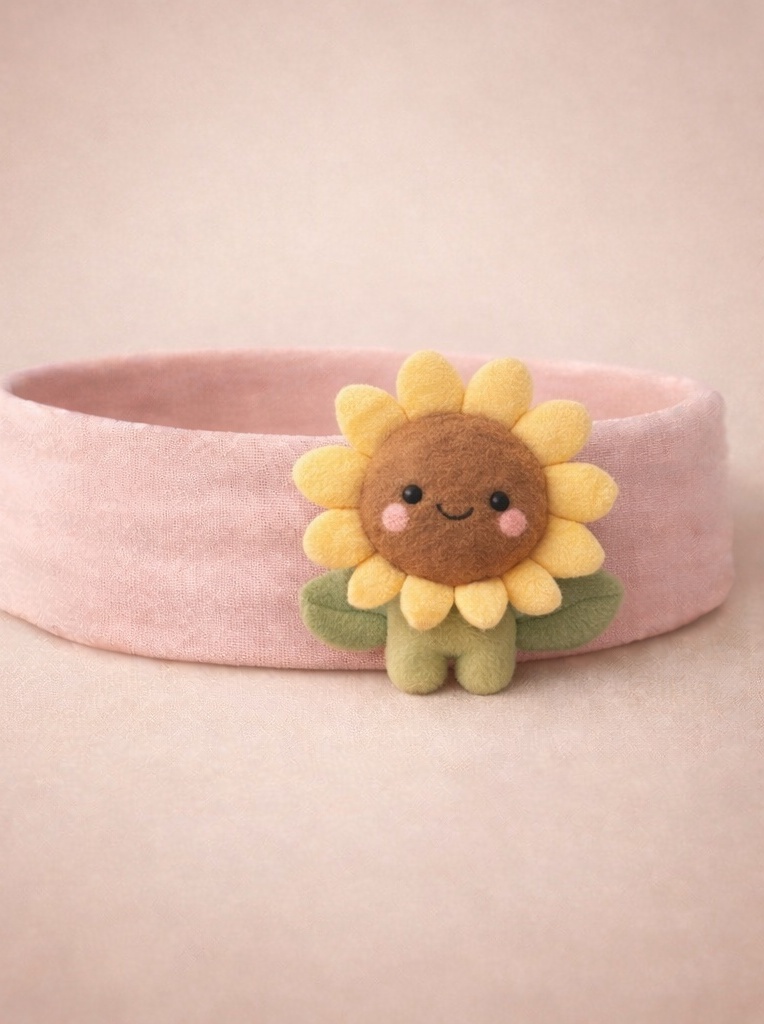 Sunflower Baby Doll Headband Wholesale – Boutique-Ready High Value Collection