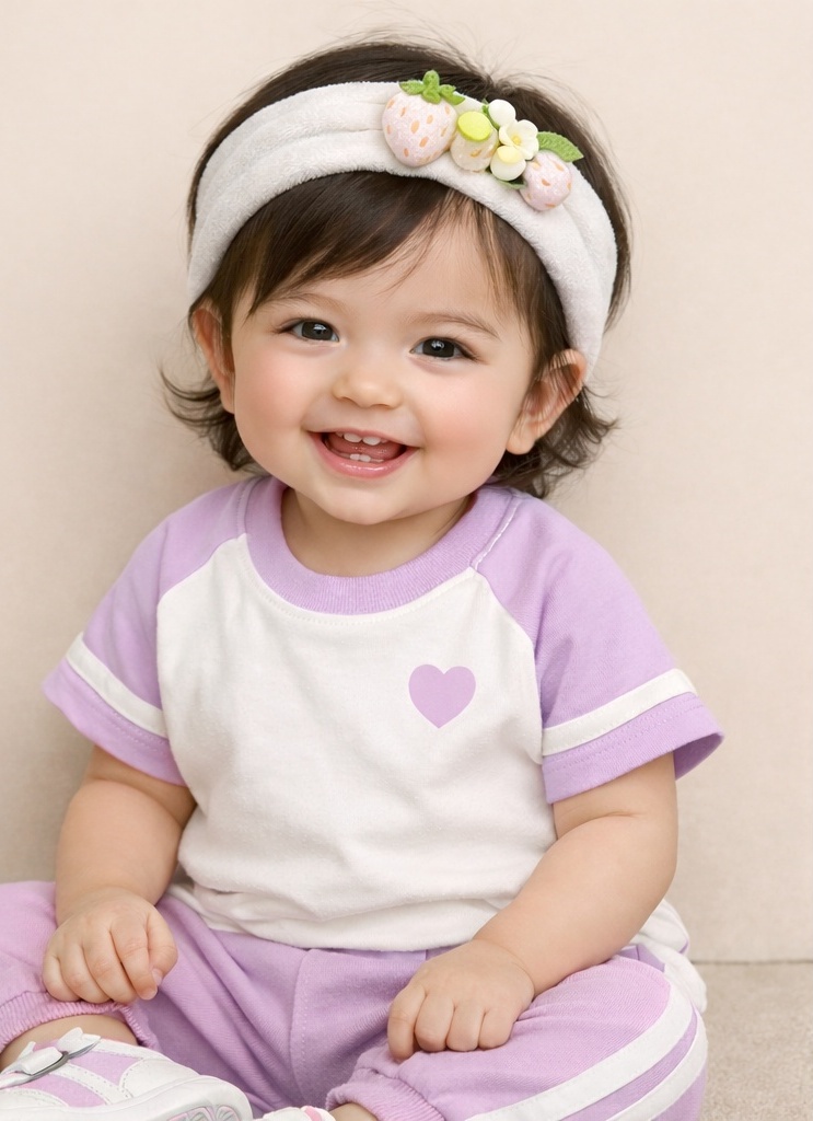 Trendy Baby Hair Accessories – Kawaii Fruit Doll Designs – Great for Store Displays & Online Resellers