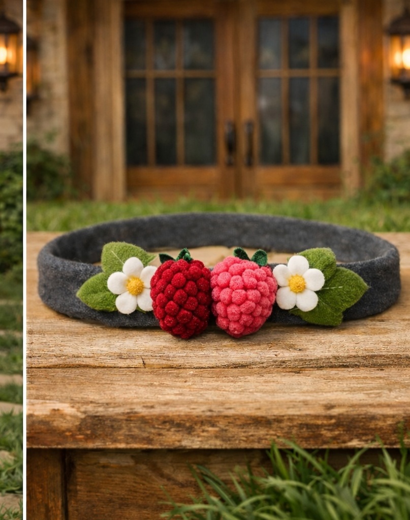 Eco-Friendly Baby Headbands with Berries – Ideal for Sustainable Baby Brands