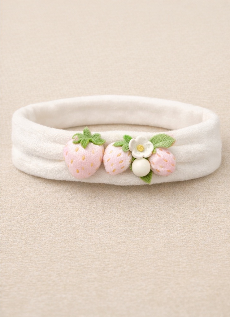 Trendy Baby Hair Accessories – Kawaii Fruit Doll Designs – Great for Store Displays & Online Resellers