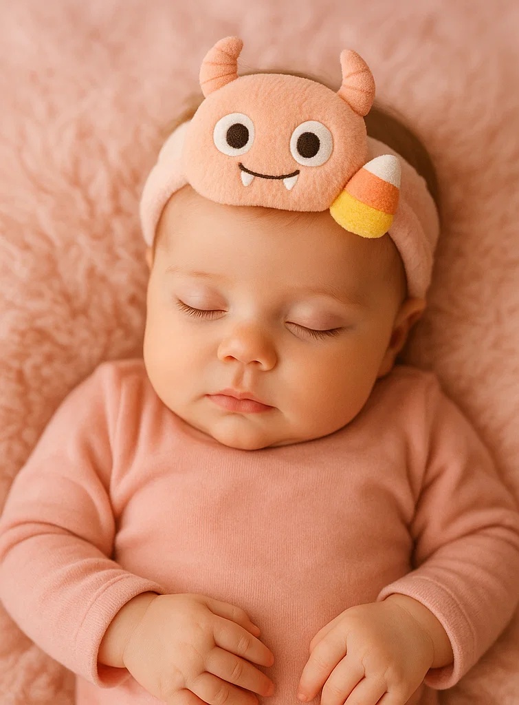 Plush Monster Baby Headband – Cute Cartoon Newborn Infant Hair Accessory