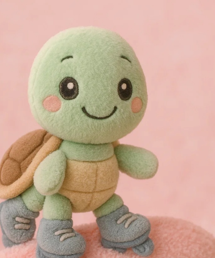 Plush Turtle Baby Headband – Cute Cartoon Newborn Infant Hair Accessory
