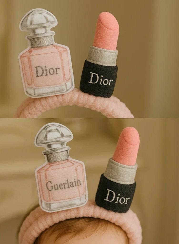 Beebipeapael Miss Dior parfüümi plüüsidekooriga