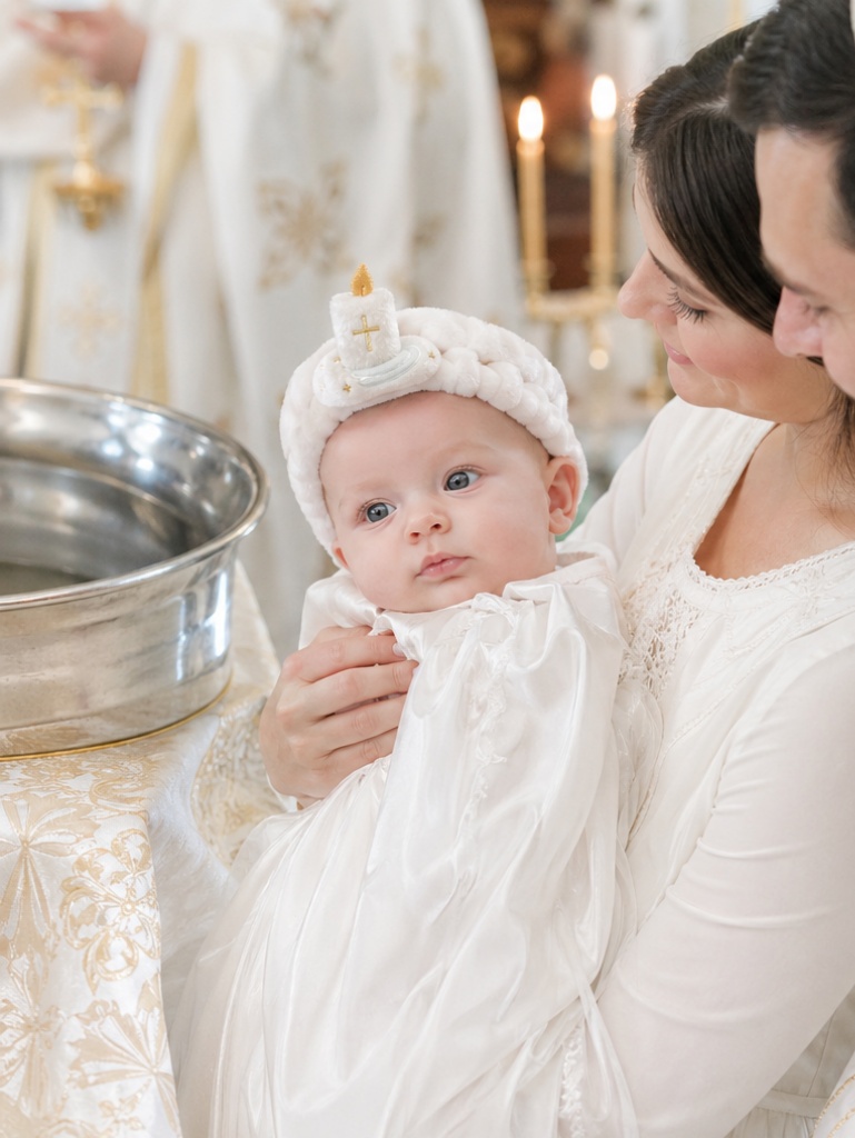 Wholesale Baby Christening Detachable Doll Headband, Soft White Baptism Hair Accessory for Boutique Ceremony Collections