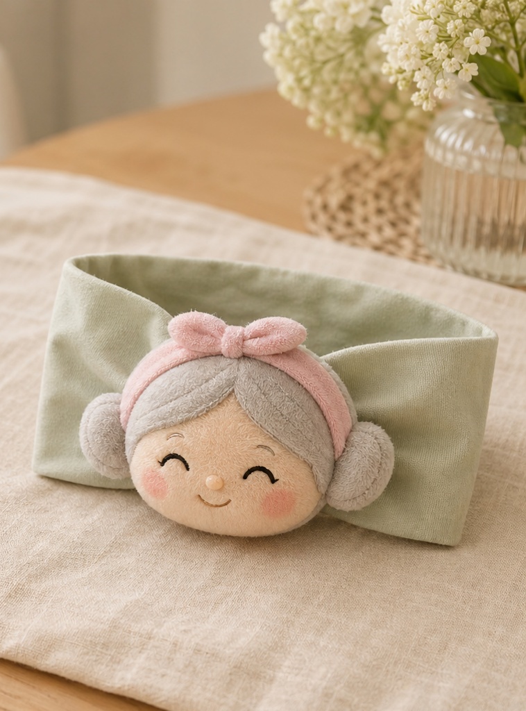 Faixa de Bebê com Boneca Plush OEM – Design Doce para Boutiques e Presentes