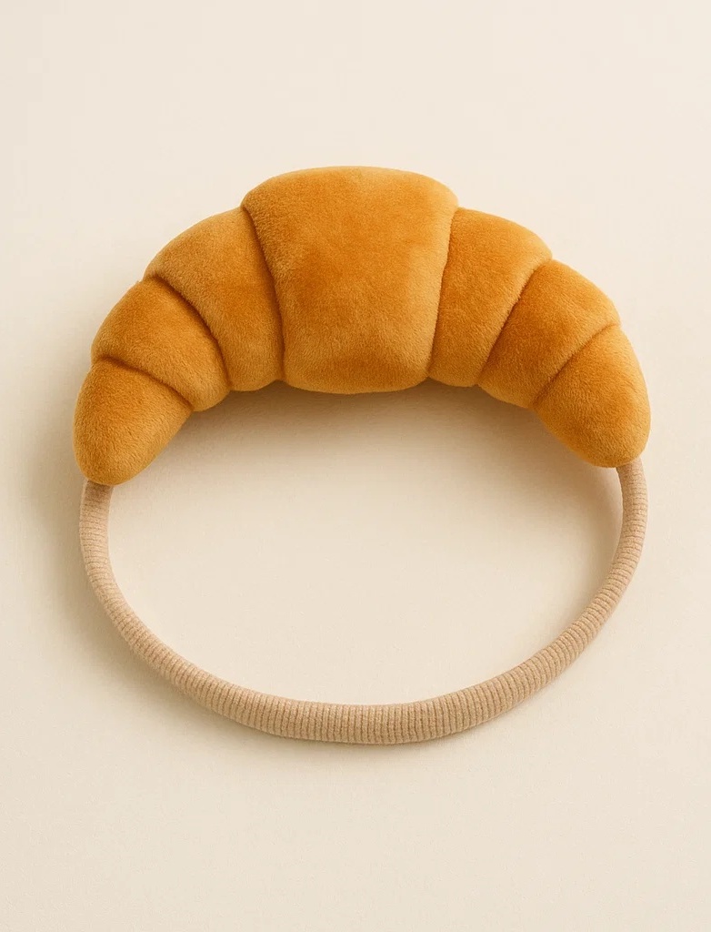 Baby Cartoon Croissant Headband