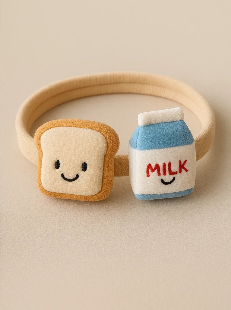 Baby Bread and Milk Headband