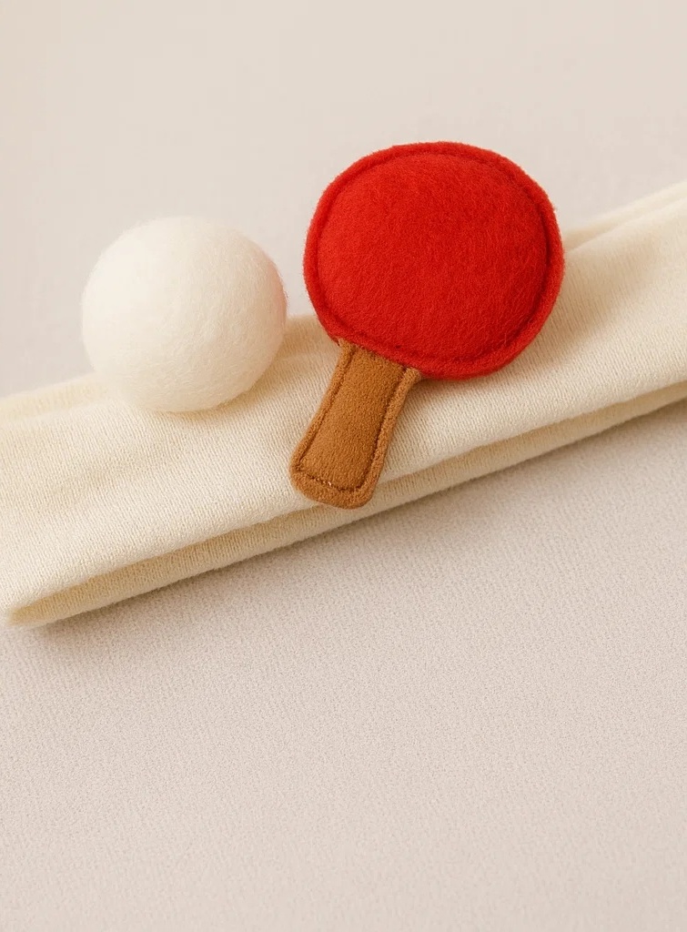 Tiny Table Tennis Star Baby Headband
