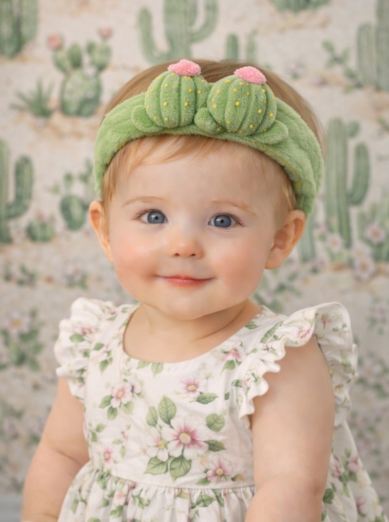 Radiant Halo Diadème de Fleurs Roses et Blanches pour Bébé - Accessoire Doux et Élégant pour le Quotidien et les Séances Photo