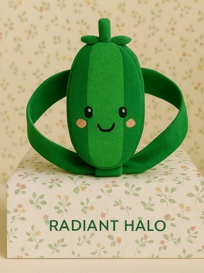 Cute Cucumber Baby Headband
