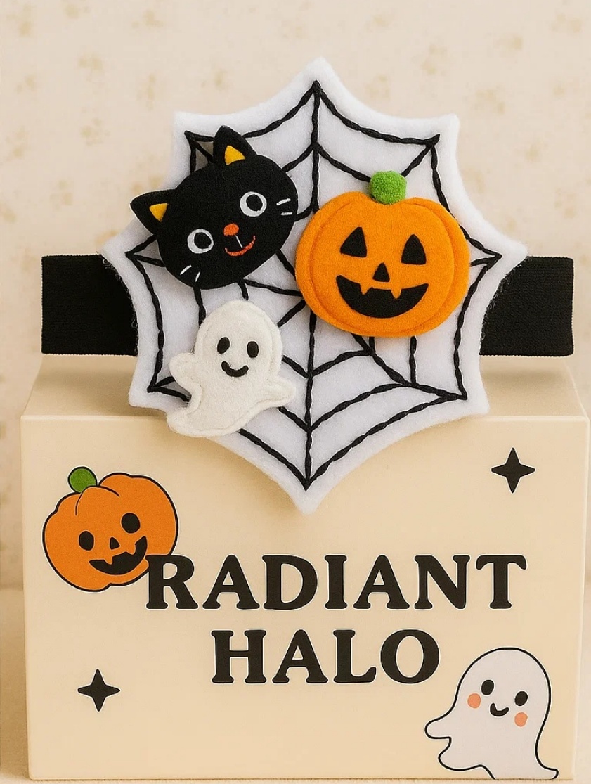 Radiant Halo Dětské Čelenky s Plyšovými Hračkami Halloween