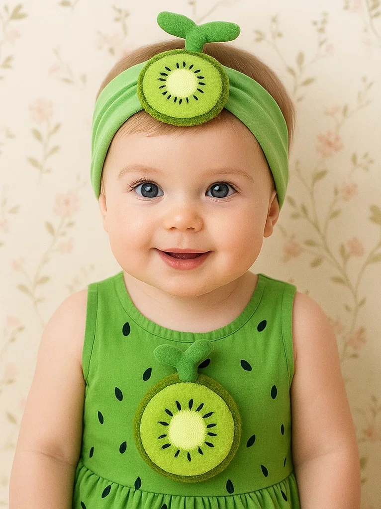 Süßes Ananas-Design Baby Stirnband, Ideal für den Alltag Ihres Babys