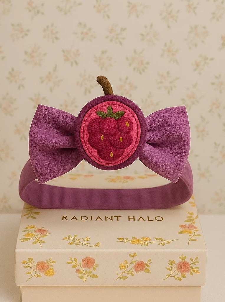 Raspberry Shaped Baby Headband, Cute and Comfortable for Daily Wear