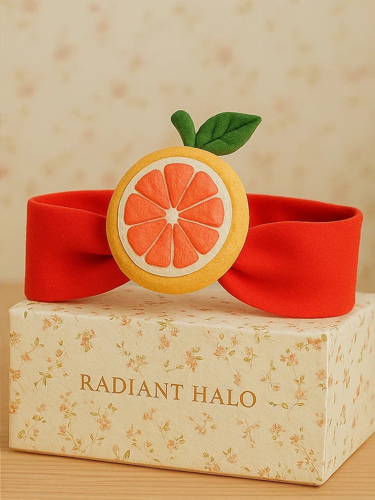 Cinta para bebé con diseño de naranja, perfecta para el uso diario